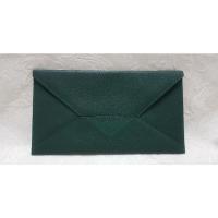 ราคา กระเป๋าสตางค์หนังแท้สีเขียวเหนี่ยวทรัพย์ Chara (15149572344)