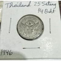 ราคา เหรียญ25สตางค์ ร.8 ดีบุก ผ่านใช้ (22868441565)