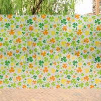 ราคา สติ๊กเกอร์ติดกระจก / ฟิล์มติดกระจก / สติ๊กเกอร์ติดกระจกลายดอกไม้โคลเวอร์ (43805714704)