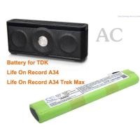 ราคา AC Cameron Sino 2000mAh Battery TKA340 for TDK Life On Record A34, Life On Record A34 Trek Max (17199584587)