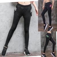 ราคา P804 กางเกงออกกำลังกาย ขายาว2ชั้น เอวยางยืด (2968621699)