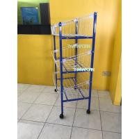 ราคา ชั้นซุปเปอร์3 ชั้น ชั้นวางขายสินค้า ชั้นมินิมาร์ท ชั้นวางของ 3 ชั้น ชั้นวางของเอนกประสงค์ 3 ชั้น IL201 (5362859629)