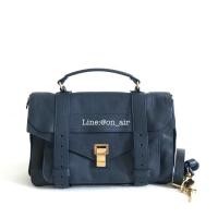 ราคา New proenza schouler ps1 ไซส์ medium สี midnight blue สวยมาก (985381332)