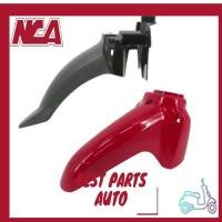 ราคา บังโคลนหน้า + บังโคลนหน้าตัวหลัง Dream-110i Super cub สีดำด้าน อะไหล่ ดรีม 110i (5797849371)