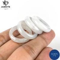 ราคา แหวนหยกแท้ แหวนหยกขาว หยกพม่า Jadeite Type A รับประกันหยกแท้ (3995336111)