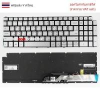 ราคา KEYBOARD คีย์บอร์ด Dell Inspiron 5584 5590 5593 5594 5598 7590 7591 7791 3505 มีไฟ ไทย-อังกฤษ (สีเทา) (27585394312)