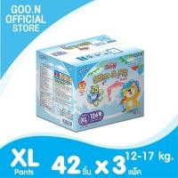 ราคา Hots Sale [ขายยกลัง]GOON กูนน์ ผ้าอ้อมเด็กแบบกางเกง กูนน์ แพ้นท์ สลิม แอนด์ ฟิต ไซส์ XL 126 ชิ้น (12171862009)