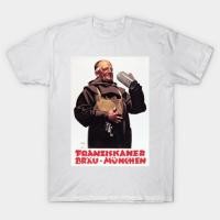 ราคา เสื้อยืด Vintage FRANZISKANER BRAU MUNCHEN German Vintage Beer Advertisement T-Shirt แท้ Cotton (29890586316)
