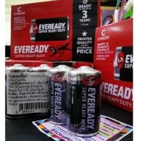 ราคา ถ่าน ตราแมว 9 ชีวิต ไซส์C (R14) 1.5V pack2 EVEREADY Super Heavy Duty Carbon Zinc ถ่าน แท้ประกันศูนย์-เอเวอร์เรดี้ (24867026400)