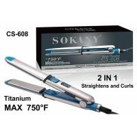 ราคา SOKANY CS-608 เครื่องหนีบผมตรง เครื่องม้วนผม (6552228886)