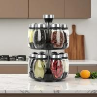 ราคา ชุดโถ6/12,ออแกไนเซอร์ชั้นวางเครื่องปรุงในครัว,เคาน์เตอร์ชั้นวางเครื่องปรุงเะสําหรับอุปกรณ์เคาน์เตอร์ครัว (42574397597)