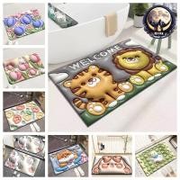 ราคา ผ้าเช็ดเท้า พรมขนสั้น พรมเช็ดเท้า พรม พรมเช็ดเท้า 3D พรมแต่งบ้าน พรมกันลื่น พรมเช็ดเท้าห้องน้ํา ขนาด 40x60 cm (28453054491)