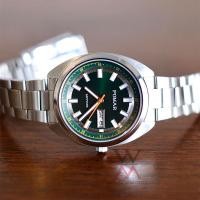 ราคา นาฬิกา POMAR รุ่น 73550SS08 - SAPPHIRE QUARTZ - GREEN ทรงเต่า เขียว (หน้าเขียว-ขอบเขียว-เรือนเงิน) (28217487930)