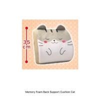 ราคา Memory Foam Back Support Cushion Cat หมอนพิงหลัง แมว Japan ญี่ปุ่น มือ 1 (9265425109)