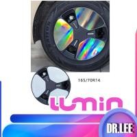 ราคา [READY] Changan LUMIN EV สติ๊กเกอร์ติดล้อ lumin Rim Block Scratch Repair Laser Body Kit LUMIN การปรับเปลี่ยนรถ EB6D (44168153030)
