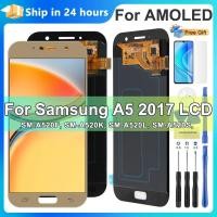ราคา A520 จอแสดงผลสําหรับ Samsung Galaxy A5 2017 A520 A520F A520F/DS จอแสดงผล Lcd Touch Screen Digitizer เปลี่ยน (41807945979)