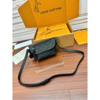 ราคา LOUIS VUITTON/LOUIS VUITTON กระเป๋าสะพายไหล่ผู้ชายสไตล์ใหม่ Monogram Shadow Leather สายสะพายไหล่ปรับได้ (56050255385)