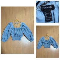 ราคา ส่งต่อ เสื้อ Forever21 size m ผ้าลินิน (24279482646)