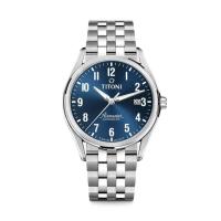 ราคา (ประกันศูนย์ไทย 2 ปี) TITONI Automatic AIRMASTER Arabic Dial Blue (16292889881)