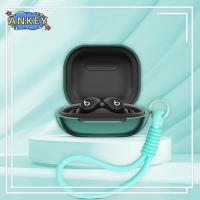 ราคา Silicone Case for Beats Powerbeats Fit Silicone Cases With Hook Protective Shockproof Wireless Earphone Cover With woven rope (43025287474)