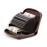 ราคา (หนังแท้) กระเป๋าใส่นามบัตร ซองใส่นามบัตร กระเป๋าใส่นามบัตรหนังแท้ หนังวัวแท้ - (GB-17) (1894573196)