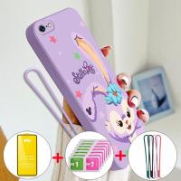 ราคา FOR เคส พร้อมเคสกระจกนิรภัยสำหรับ OPPO A71 เคสโทรศัพท์ oppo a71k เคสนุ่มซิลิโคนเหลวกันกระแทก ดีไซน์ใหม่สวยงาม ลายการ์ตูนกระต่าย YTMDXT01 (26479765070)