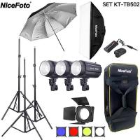 ราคา ไฟสตูดิโอ NiceFoto Mini Studio Flash Kit KT-TB502 ( TB300 300Ws ) (24866408288)
