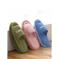 ราคา พร้อมส่งรองเท้าถูพื้น ปัดฝุ่น สำหรับทำความสะอาดพื้น สวมใส่ในบ้านนุ่มสบายเท้า #0005- (24313493734)