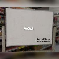 ราคา กระดานไวท์บอร์ดล้อเลื่อน 60*80 (หน้าเดียว/สองหน้า)6080-1/6080-2 (8093399253)