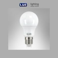 ราคา L&E หลอดไฟ LED-Bulb 9 วัตต์ ขั้ว E27 มีให้เลือก 3 โทนแสง Warm White, Day Light, Cool White 25,000 ชั่วโมง (3616375172)