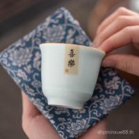 ราคา เซรามิคถ้วยน้ําชาผู้ชายผู้หญิงส่วนบุคคล-ใช้โฮมออฟฟิศในร่ม High-End ถ้วยชาประณีตถ้วยแขก Master ถ้วย (44750764450)