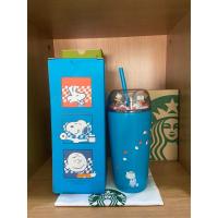 ราคา Starbucks Snoopy Peanut Blue Cold Cup 16 oz. (28615659103)