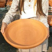 ราคา ถาดรอง ดินเผา กว้าง 15-16 นิ้ว (ได้ 1 ใบ) ตกแต่งสวน บ้าน ถาดแมวนอน พร้อมส่ง (20193156722)