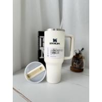 ราคา ♞ส่งจากไทยเยติ สตาร์บัค STANLEY แก้วเก็บความเย็น เก็บอุณหภูมิ พกพา ขนาด 40 ออนซ์ สีขาว df (27111441962)