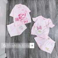 ราคา Disne.y กางเกงขาสั้นฤดูร้อนสีชมพูสําหรับเด็กผู้หญิง surplus ของแท้ (42156695213)