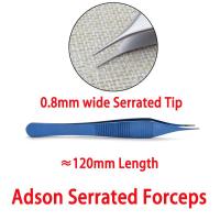 ราคา Adson Tissue Forceps Rhinoplasty Cartilage Thumb Forcep Plastic Surgery Tweezers Ocularplastic (40350107503)