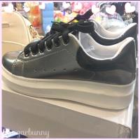 ราคา พร้อมส่งมือ1รองเท้าผ้าใบ คุณภาพดี เสริมส้นแนวเกาหลี (1898956117)