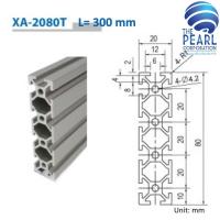 ราคา XA-2080T-300 อลูมิเนียมโปรไฟล์ หน้าตัด 20x80 mm ยาว 300 mm (Aluminium Profile Cross-section 20x80 mm Length 300 mm) (2939491446)