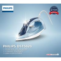 ราคา Philips เตารีดไอน้ำ DST5020/20 กำลัง 2400w ไอน้ำ180 กรัม ใช้งานได้นานกว่าถึง 4 เ่ทา (24257405134)