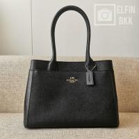 ราคา แท้ COACH CASEY TOTE (F31474) Black/Gold กระเป๋าถือ กระเป๋าสะพายข้าง สีดำ หนังแท้ (17312738232)