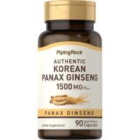 ราคา Korean Ginseng / Panax Ginseng 1,500 mg. (90Capsules) โสมเกาหลี (27001720549)