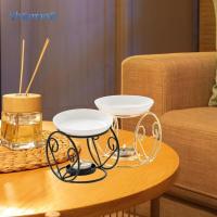 ราคา [Shamjina] ที่วางทีไลท์เตากระจายน้ํามันเซรามิกพร้อมชามที่ถอดออกได้น้ํามันหอมระเหยอุ่นขาตั้งเหล็กเชิงเทียนอโรมาเหมาะสําหรับห้องนอนสปา Medi (50250346314)