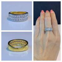 ราคา แหวนเพชร 2 แถว เพชรแท้-ทองแท้-หลุดจำนำ (16988343304)