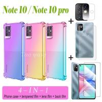 ราคา 4in1 Infinix Note 10 Note 10pro Note 8 Note 7 Pova 2 Spark 6 Spark 7 camon 16 เคส+ฟิล์มหลัง+กระจกนิรภัย+เลนส์ (44015919435)