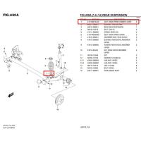 ราคา ยางรองคอล์ยสปริงหลังตัวล่าง (41312M74L00-000) SUZUKI SWIFT 1.25 2012-2017 (40215427127)