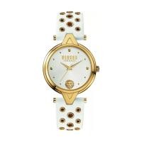 ราคา Versus by Versace นาฬิกา รุ่น SCI040016 V VERSUS SILVER DIAL WHITH LEATHER (29357453349)