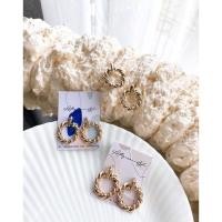 ราคา พร้อมส่ง ต่างหูอะไหล่ทอง แฟชั่นสายฝอ (5896519558)