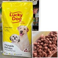 ราคา (ยกกระสอบ และ แบ่งขาย) 5-20 กิโล ลักกี้ Lucky dog อาหารหมา อาหารสุนัข (27224580632)