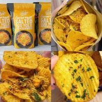 ราคา 2025 สินค้าใหม่ กรอบ สุด ๆ แนะนํา!สิงคโปร์ครีมไข่แดงเค็มมันฝรั่งทอดชิปละครสบายๆบรรเทาขนมตะกละ20251110 (44376267485)