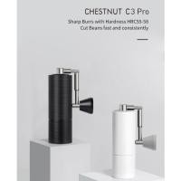 ราคา timemore chestnut Coffee Grinder C3 Pro Black / White เครื่องบดกาแฟมือหมุน ที่บดกาแฟ ประกันศูนย์ไทย 1 ปี (25756056768)